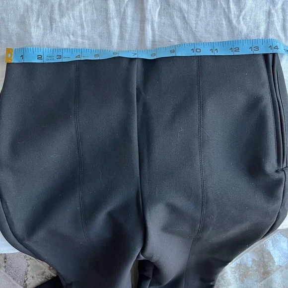 Zara Black Flared Pants/ Leggings - Picture 6 of 7